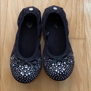 Girl Shoes, Black, Size 2